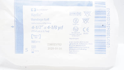 Covidien 6715 Kerlix Bandage Roll 6-Ply, Large 4-1/2inch x 4-1/8yd